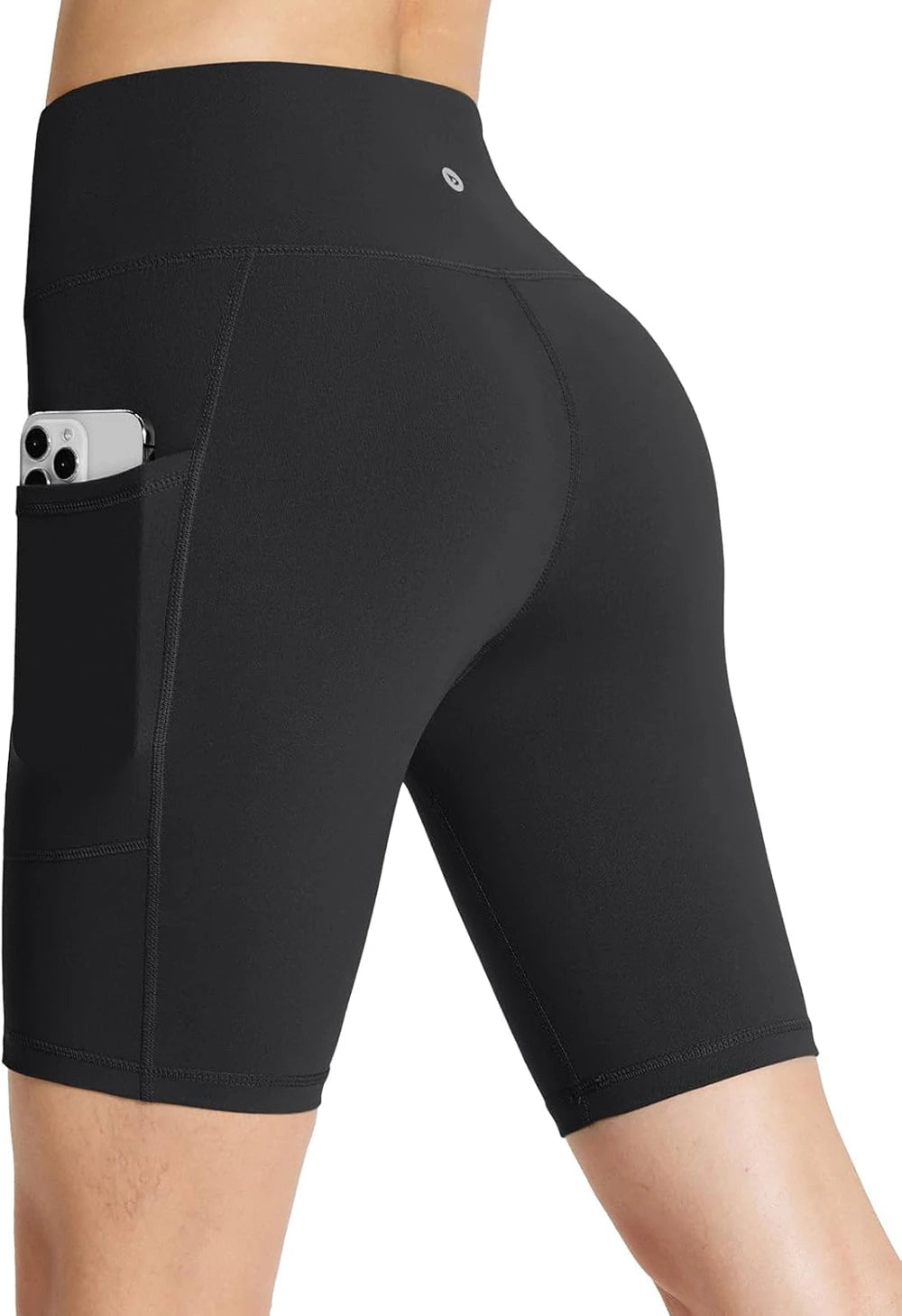 baleaf Women's 8"/ 5"/ 3" Biker Shorts High Waist Yoga Workout Gym Running Volleyball Spandex Shorts with Pockets